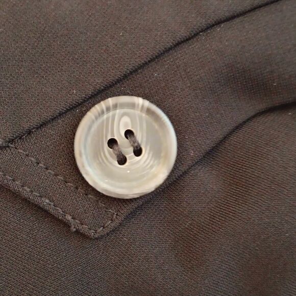 Boston Proper V-Neck  Button Embellished Dress - Picture 9 of 9